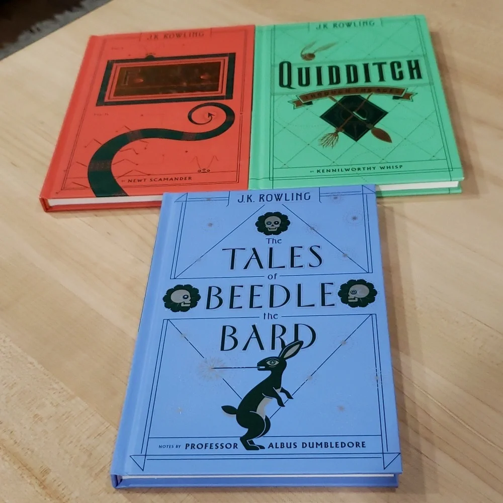 J.K. Rowling set of 3 books